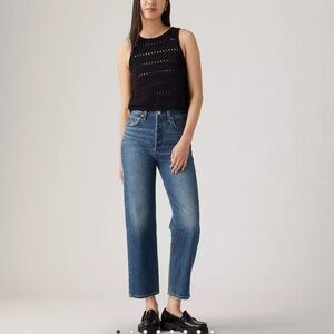 Levi’s Ribcage Straight Ankle Jeans